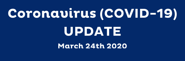 Coronavirus Covid 19 Update March 24th 2020 by Barking Mad pet sitters